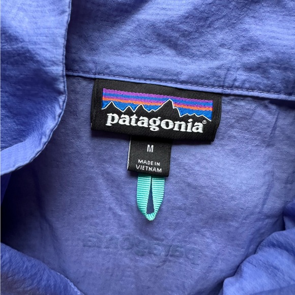 Patagonia Women's Houdini Vest Ultra Lightweight Windbreaker Full Zip Sz M - Picture 6 of 8